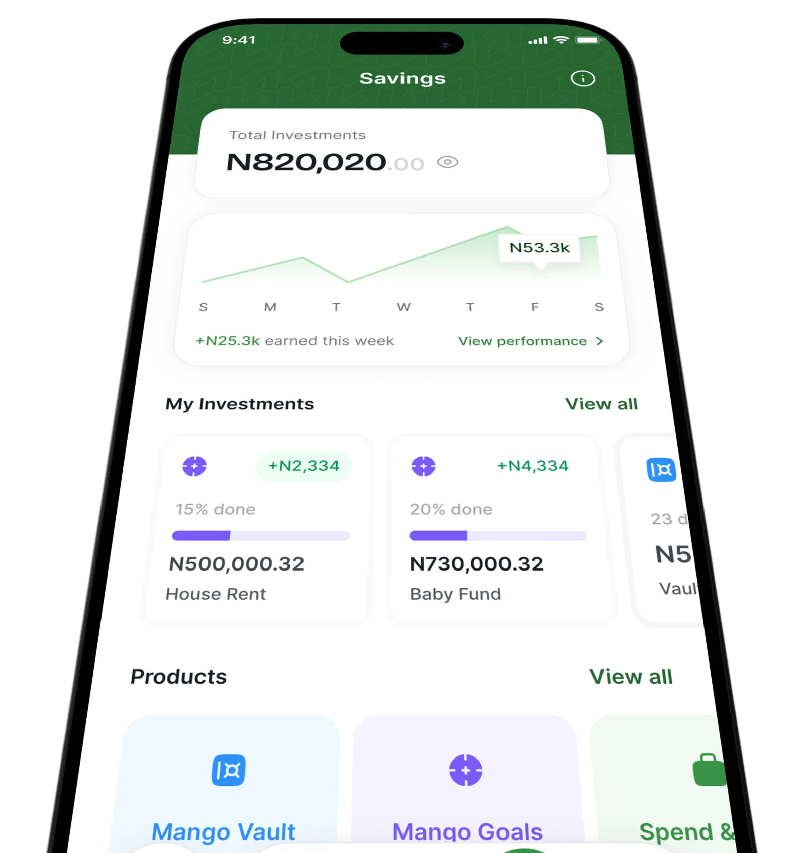 Savings App