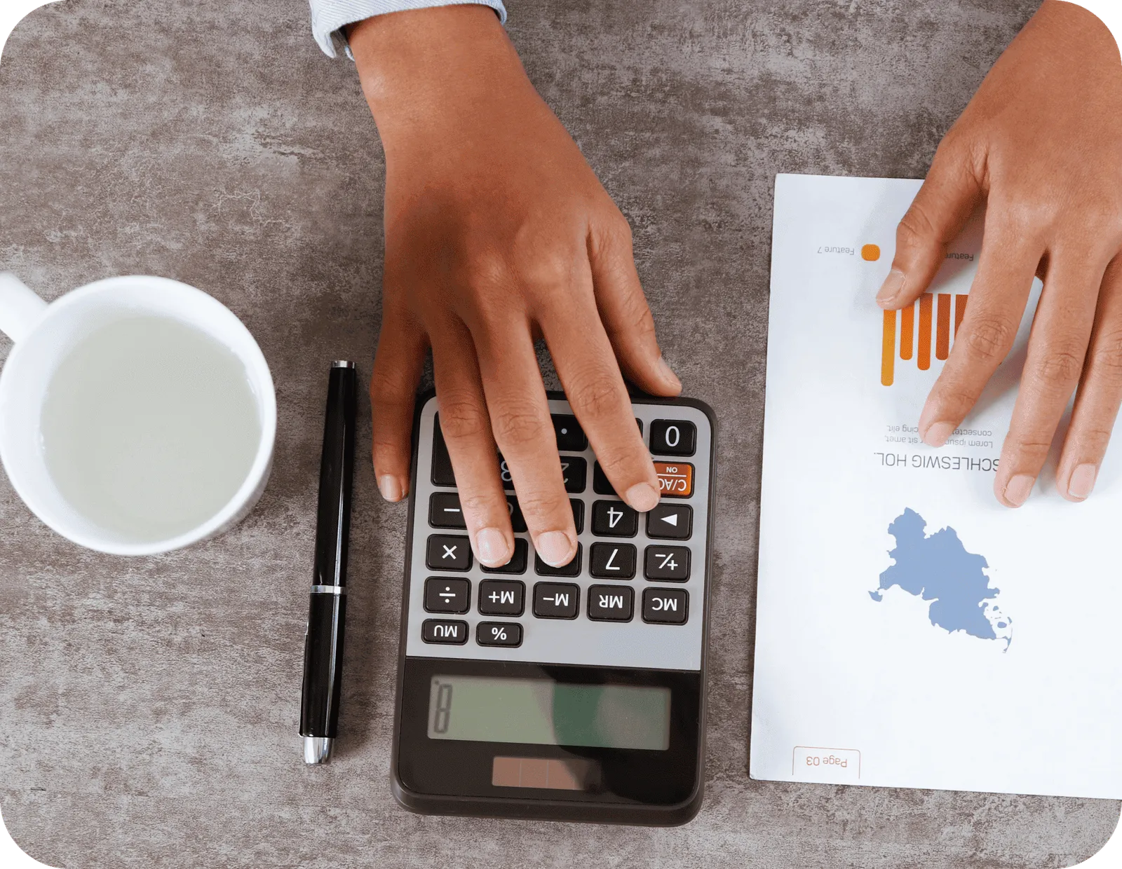Accounting and calculations